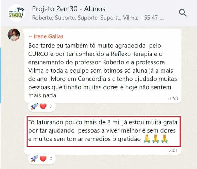 Roberto Reflexoterapeuta | Método spo - boleto - PV