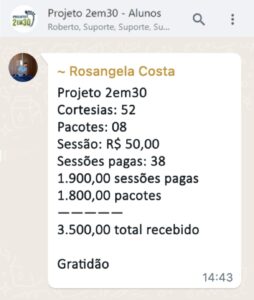Roberto Reflexoterapeuta | Carta