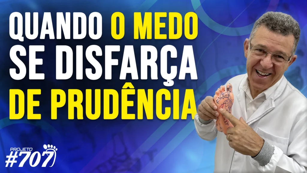 Roberto Reflexoterapeuta | Quando o Medo Se Disfarça de Prudência Roberto Reflexoterapeuta | Quando o Medo Se Disfarça de Prudência