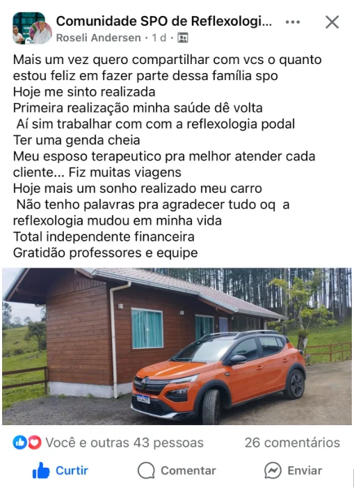 Roberto Reflexoterapeuta | Oferta Especial de Aniversario SPO