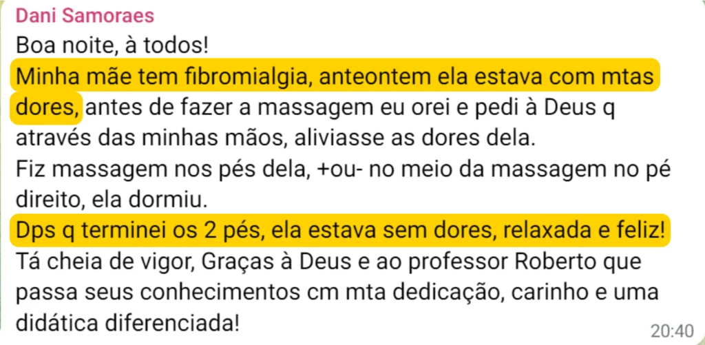 Roberto Reflexoterapeuta | Página replay - O_Resgate